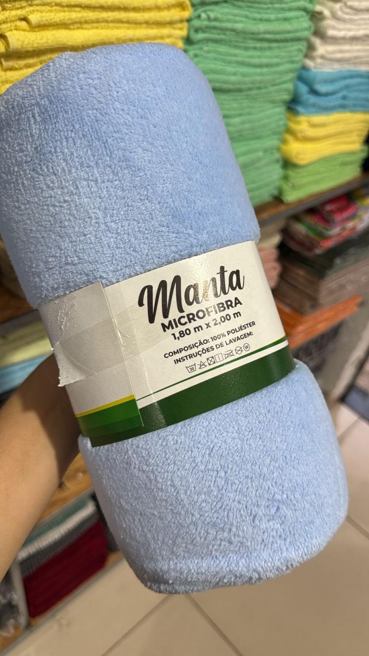 Mantas casal aveludadas